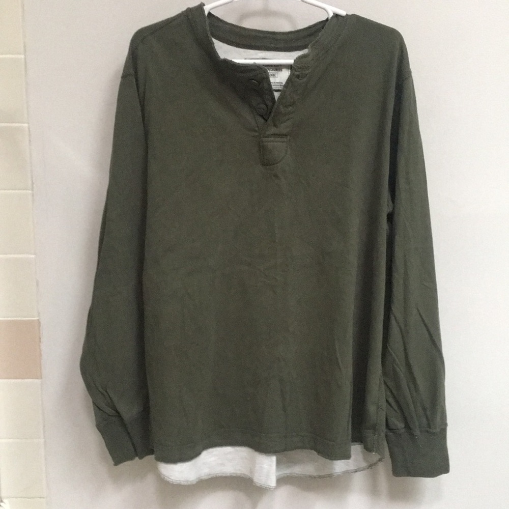 🔹NWOT!* Men’s Thick Long Sleeve Button-Up Shirt - Picture 1 of 8